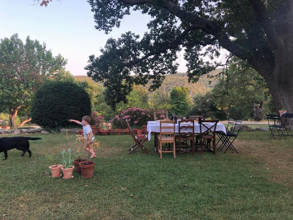 Ferme Le Pavillon Bed & Breakfast Bargemon Екстериор снимка
